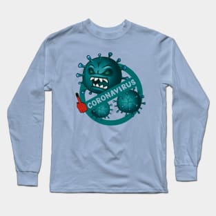 Fuck Coronavirus Long Sleeve T-Shirt